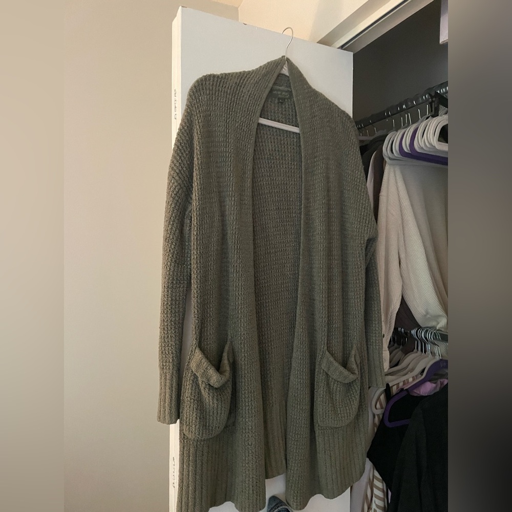 Barefoot Dreams Cozy Chic Cardigan Sz Medium